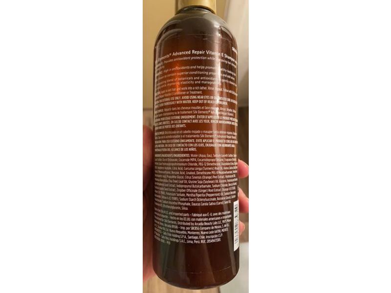 Silk Elements Advanced Repair Shampoo, Vitamin E, 16 fl oz/473 mL