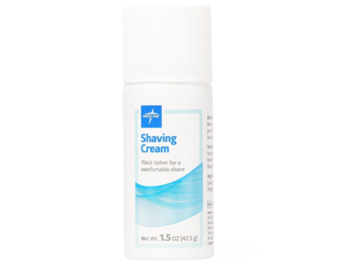 Medline Shaving Cream, 1.5 oz/42.5 g, 144 Count