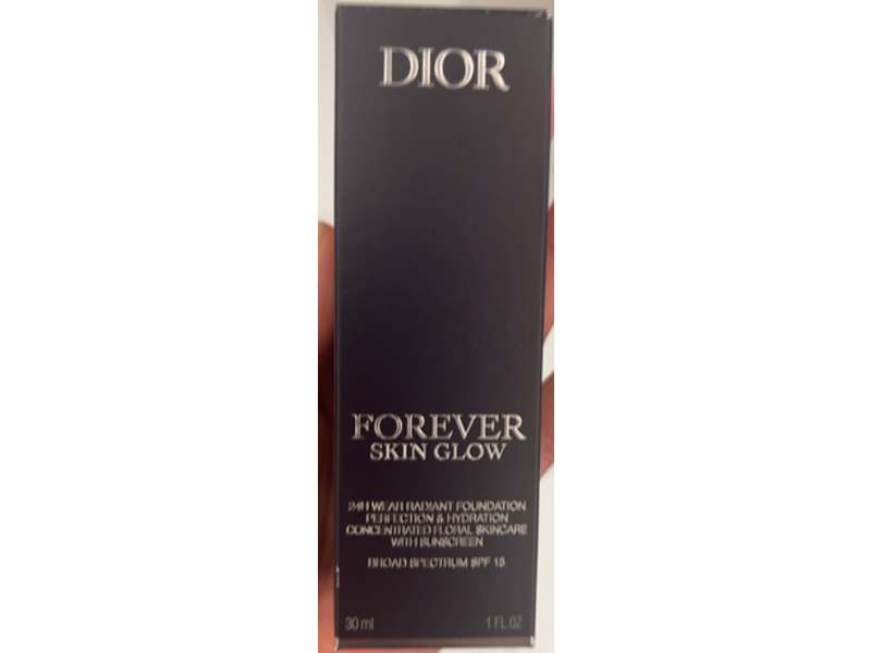 Dior Forever Skin Glow Foundation, 2.5N Neutral, 1 fl oz/30 mL