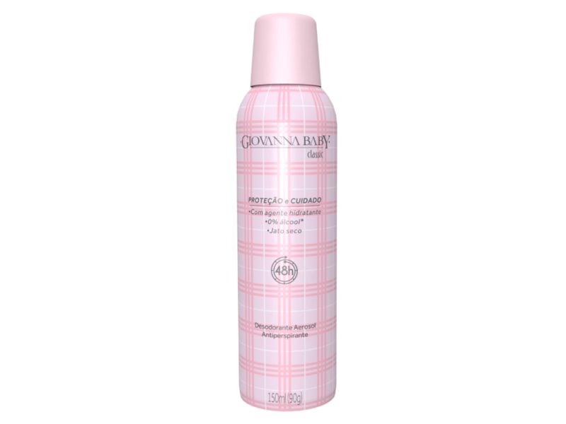 Giovanna Baby Classic Aerosol Deodorant, 150 mL