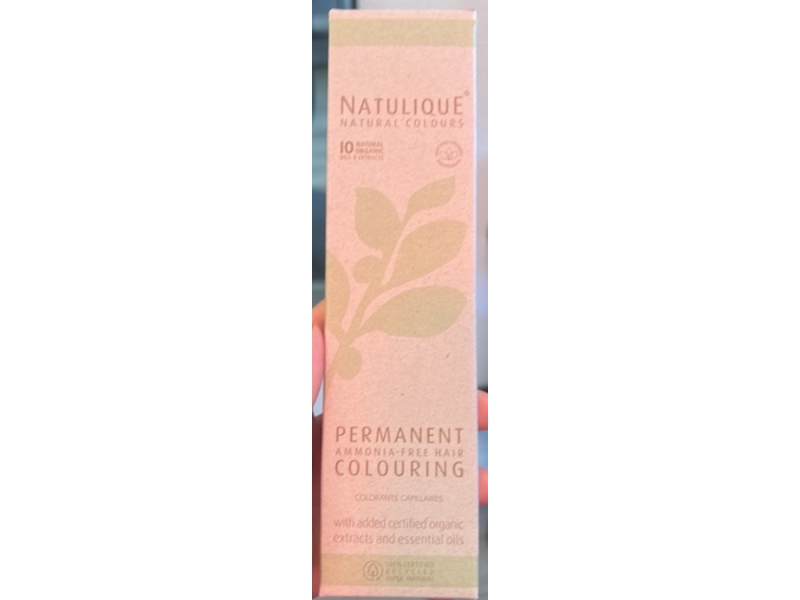 Natulique Permanent Hair Colour, 6.0 Dark Blonde, 75 mL