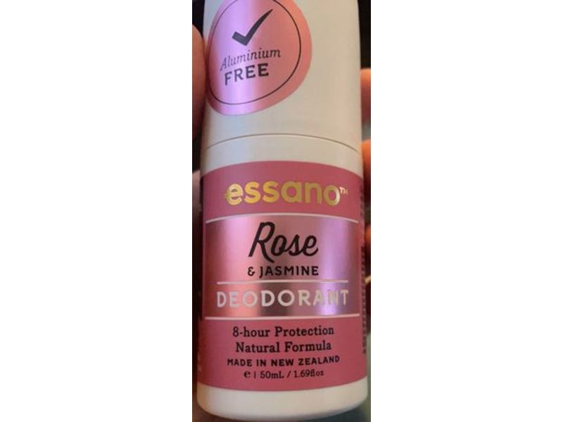 Essano Roll On Deodorant, Rose & Jasmine, 1.698 fl oz/50 mL