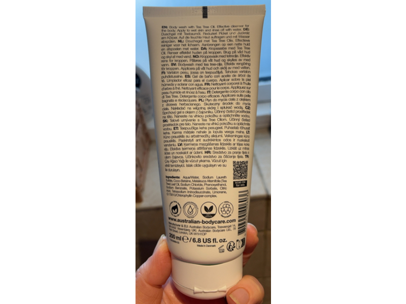 Australian Bodycare Body Wash, Tea Tree Oil, 6.8 fl oz/200 mL