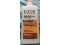 INEOS Skin Science Body Wash, Mandarin + Sandalwood, 300 mL - Image 3
