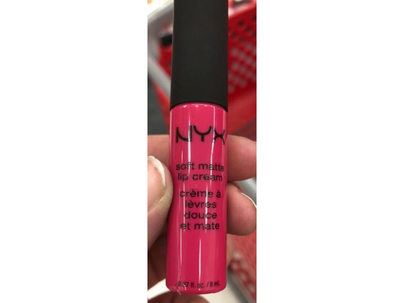NYX Soft Matte Lip Cream, Addis Ababa, 0.27 fl oz/8 mL