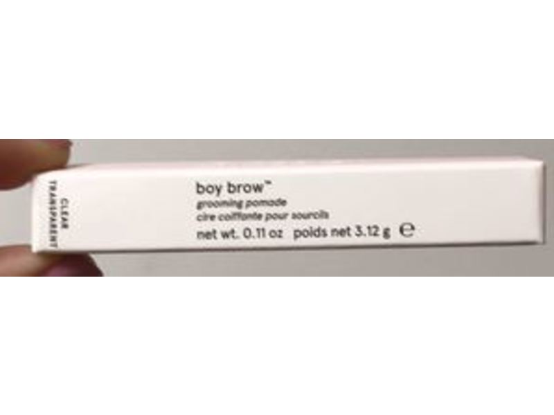 Glossier Boy Brow Grooming Pomade, Clear Transparent, 0.11 oz/3.12 g