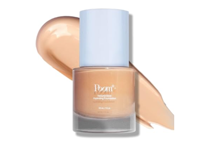 Poom Natural Glow Hydrating Foundation, #300 Medium Neutral, 1 fl oz/30 mL