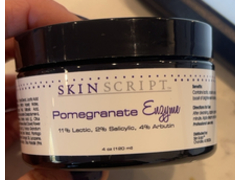 Skin Script Pomegranate Enzyme, 4 oz/120 mL