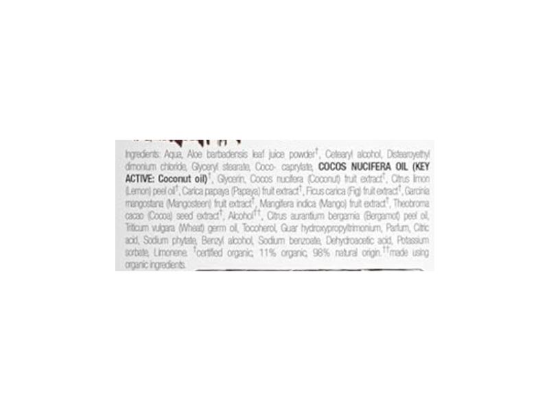 Dr. Organic Conditioner, Coconut Oil, 265 mL