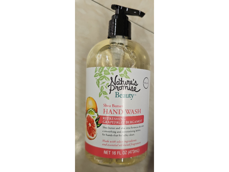 Nature's Promise Beauty Hand Wash, Shea Butter, 16 fl oz/473 mL