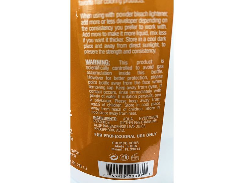 Color Capture Clear Developer, 20 Volume, 128 fl oz/3.78 L