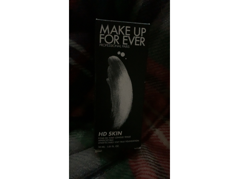 Make Up For Ever Hd Skin Foundation, Beige, 1.01 oz/30 mL