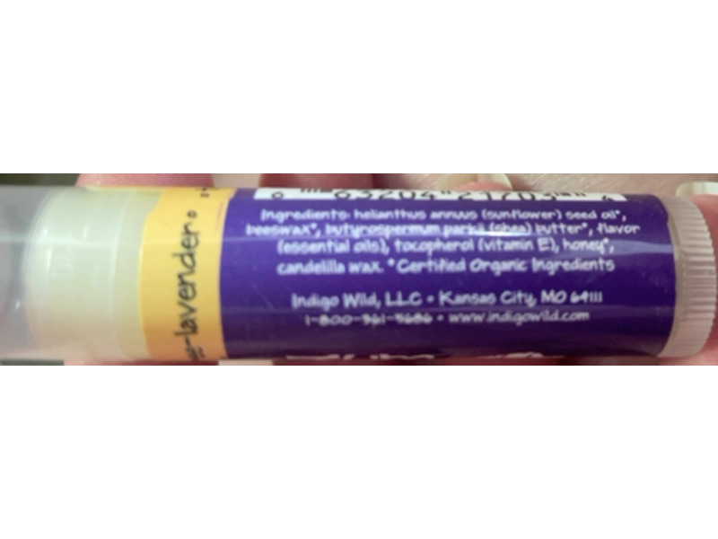 Zum Kiss Shea Butter Lip Balm, Tea Tree Lavender, 0.15 oz, Pack Of 3