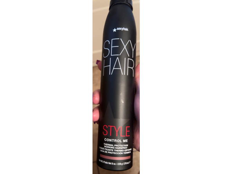 Sexy Hair Style Control Me Thermal Protector Working Hairspray, 8 oz/270 mL