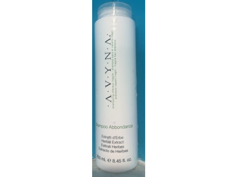 Avyna Shampoo Abbondanza, 8.45 fl oz/250 mL