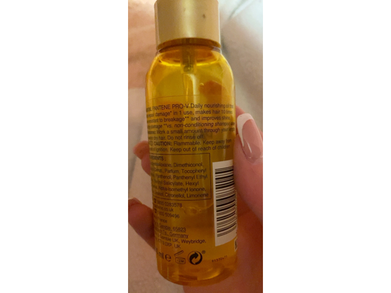 Pantene Pro-V Repair & Protect Oil, Keratin, 100 mL