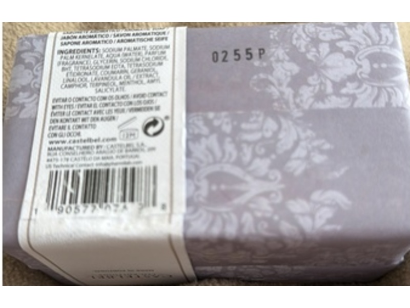 Castelbel Fragranced Soap, Lavender, 7 oz/200 g, Pack Of 2