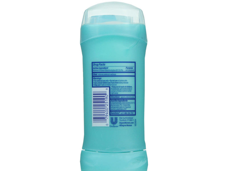 Degree Shower Clean 48 hr Antiperspirant Deodorant, 2.6 oz/74 g