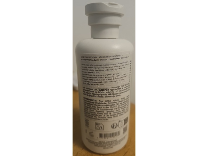 Keune Vital Nutrition Nourishing Conditioner, 8.5 fl oz/250 mL