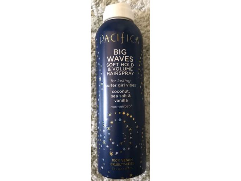 Pacifica Big Waves Soft & Hold Volume Hairspray, 6 fl oz/177 mL