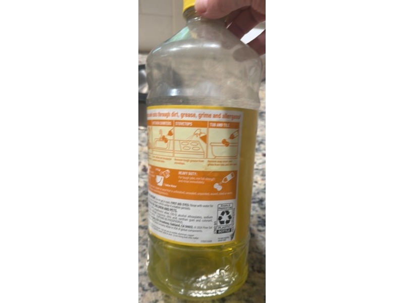 Pine-Sol Multi-Surface Cleaner, Lemon Fresh, 60 fl oz