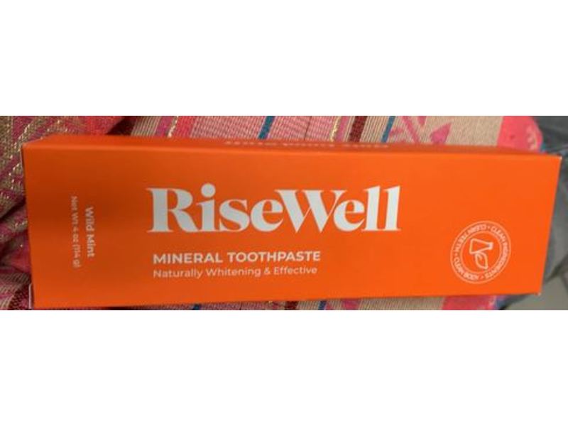 Rise Well Mineral Toothpaste, 4 oz/118 mL
