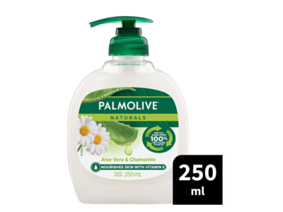 Palmolive Naturals Hand Wash, Aloe Vera & Chamomile, 250 mL