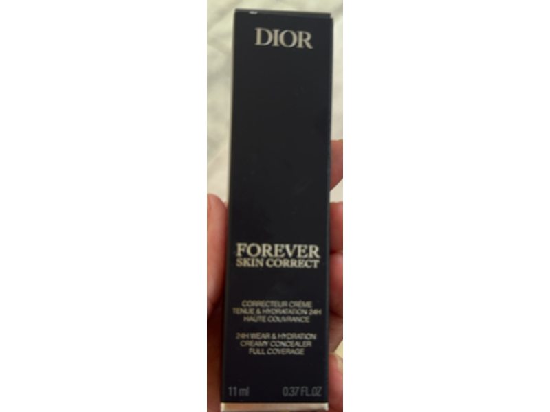 Dior Forever Skin Correct 24H Wear & Hydration Creamy Concealer, 3.5N Neutral, 0.37 fl oz/11 mL