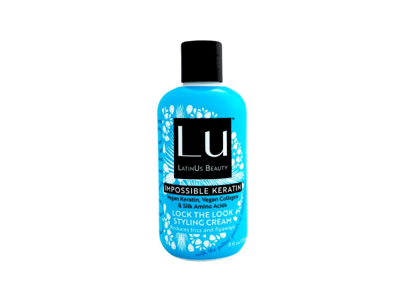 Lu Latinus Beauty Impossible Keratin Lock The Lock Styling Cream, 8 fl oz/235 mL