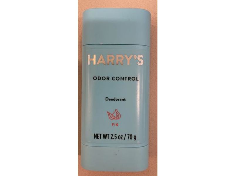 Harry's Odor Control Deodorant, Fig, 2.5 oz/70 g