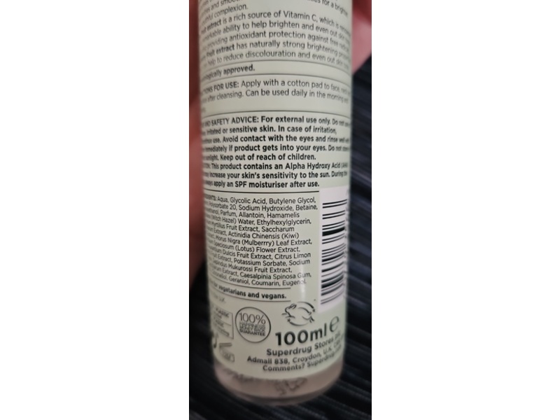 Naturally Radiant Awakens Skin's Natural Glow Tonic, 5% Glycolic Acid, 100 mL