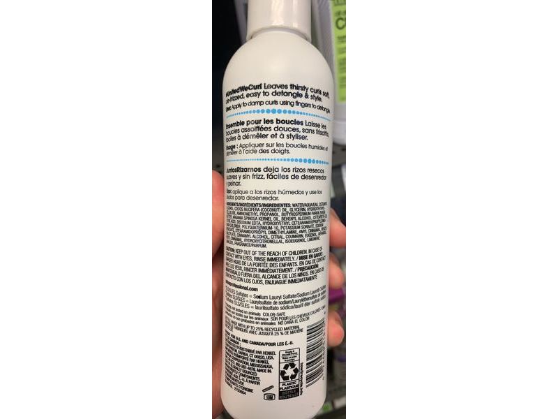 Zotos Professional All About Curls Luxe Leave-In Detangler, 7.5 fl oz/222 mL