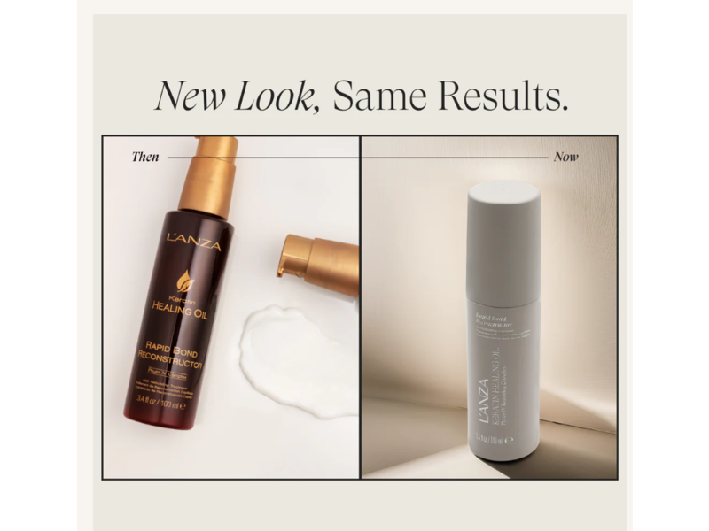 L'anza Rapid Bond Reconstructor Keratin Healing Oil, 3.4 fl oz/100 mL