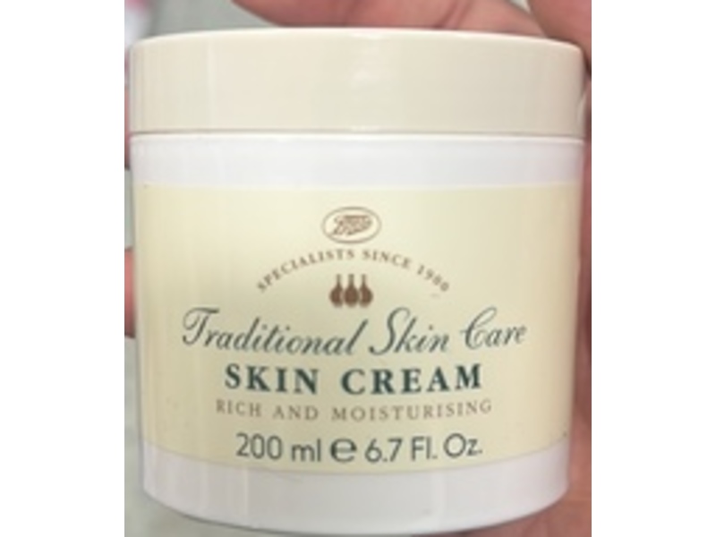 Boots traditional Skin Care Rich & Moisturizing Cream, 6.7 fl oz/200 mL