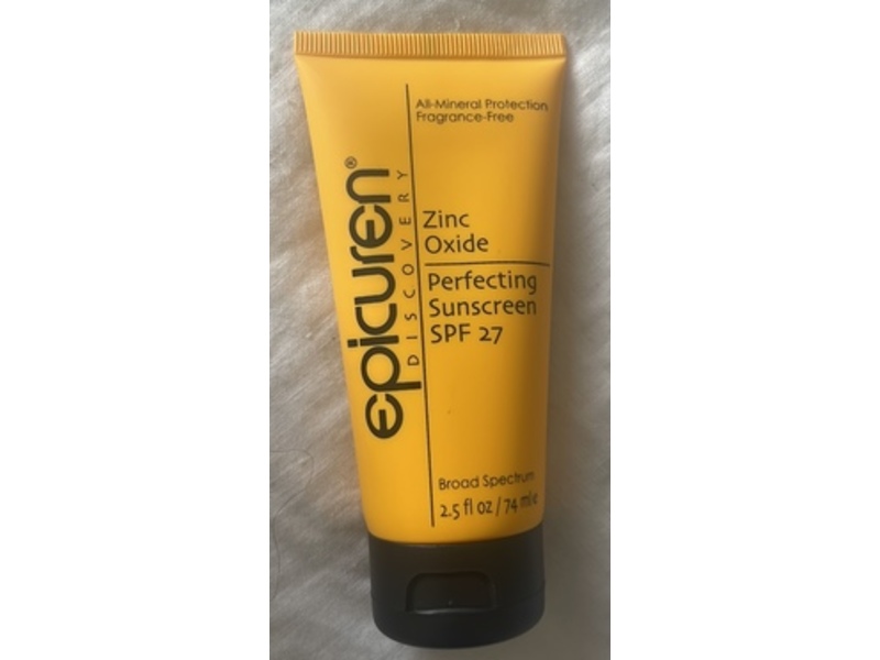 Epicuren Discovery Zinc Oxide Perfecting Sunscreen, SPF 27, 2.5 fl oz/74 mL