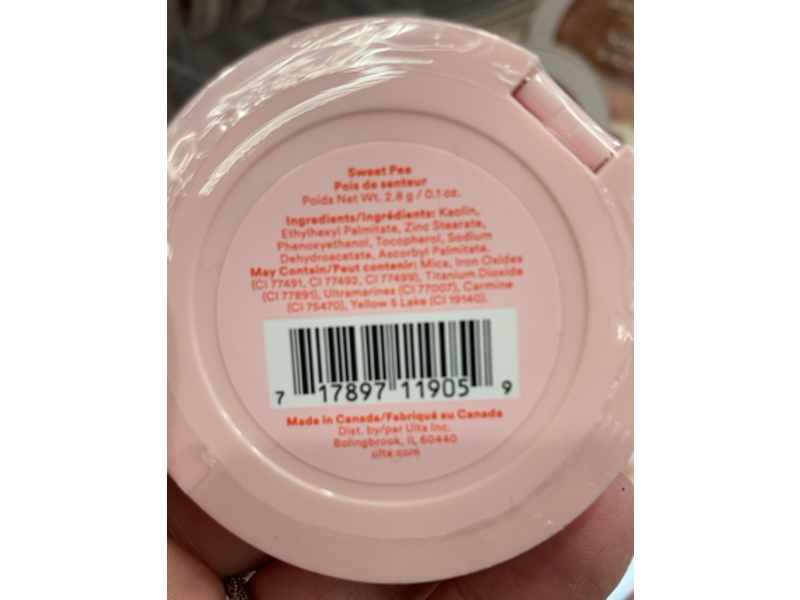 Ulta Beauty Collection Velvet Veil Minerals Pressed Blush, Sweet Pea, 0.5 oz/2.8 g