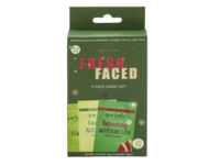 Que Bella Fresh Faced 3 Face Mask Set, Watermelon, Kiwi, Aloe Vera - thumbnail 1