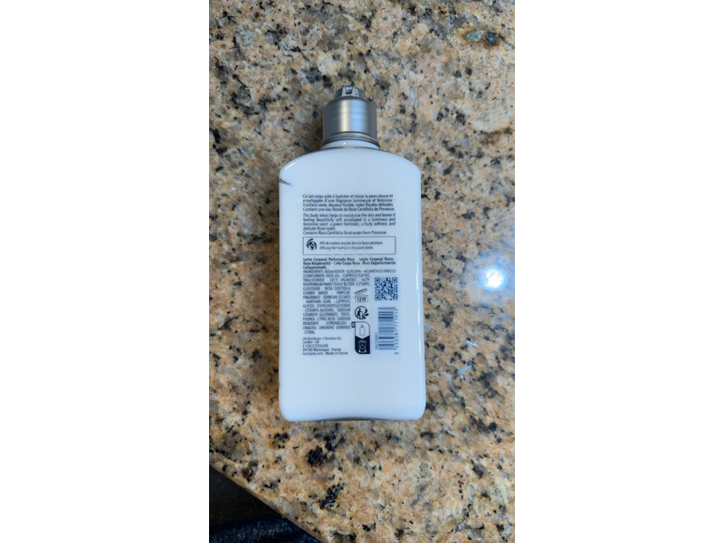 L'Occitane Body Lotion, Rose, 8.4 fl oz/250 mL