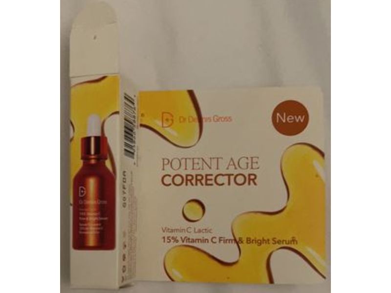 Dr. Dennis Gross Potent Age Corrector Serum, Vitamin C Lactic, 7 mL
