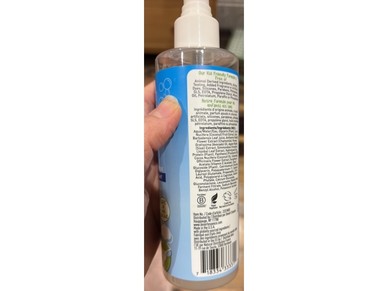 Desert Essence Kids Conditioning Detangler, Jojoba Oil, Avocado Oil & Chamomile, 8 fl oz/237 mL