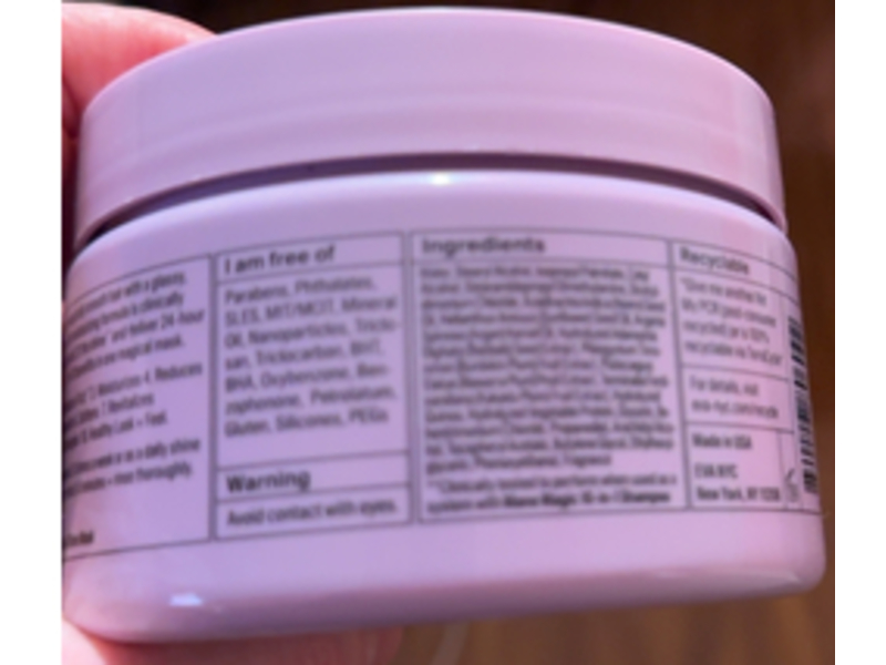 Eva Nyc Mane Magic 10-In-1 Shine Mask, Argan Oil + Neem Oil, 8.4 fl oz/250 mL