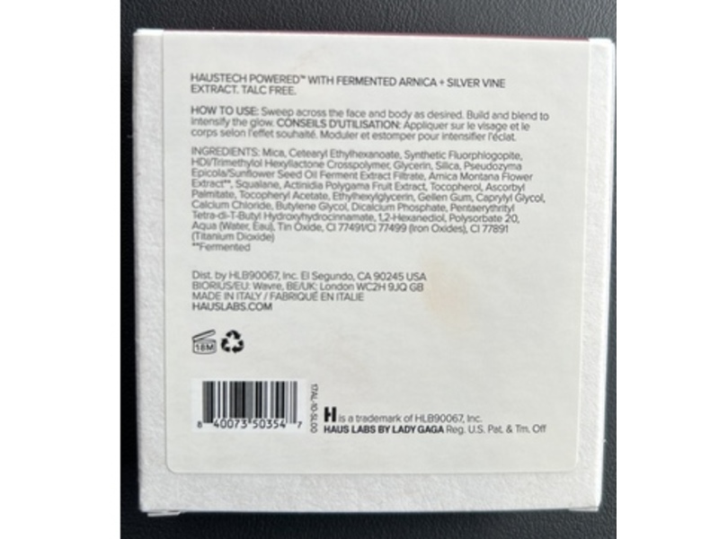 Haus Labs By Lady Gaga Bio Radiant Gel-Powder Highlighter, Bronzite, 0.3 oz/8.5 g