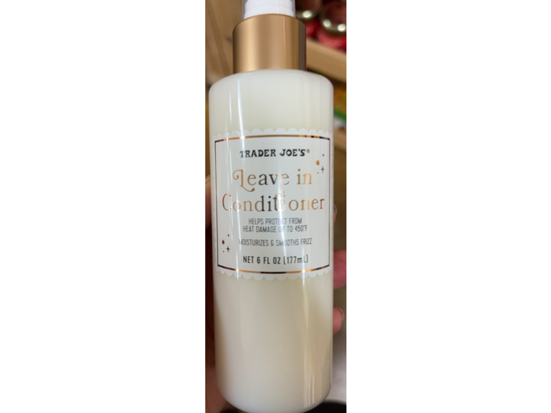 Trader Joe's Leave In Conditioner, 6 fl oz/177 mL