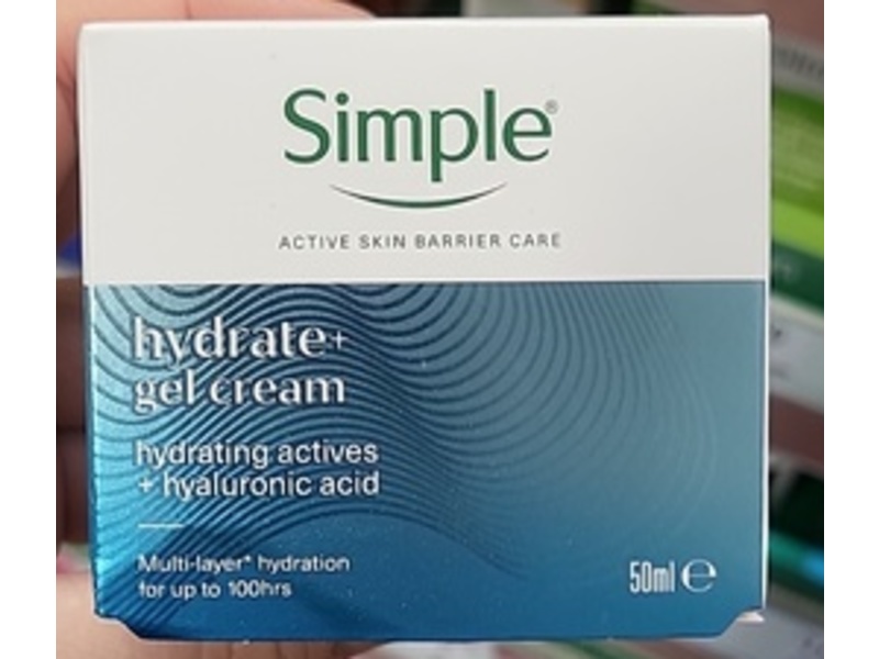 Simple Hydrate+ Gel Cream, 50 mL