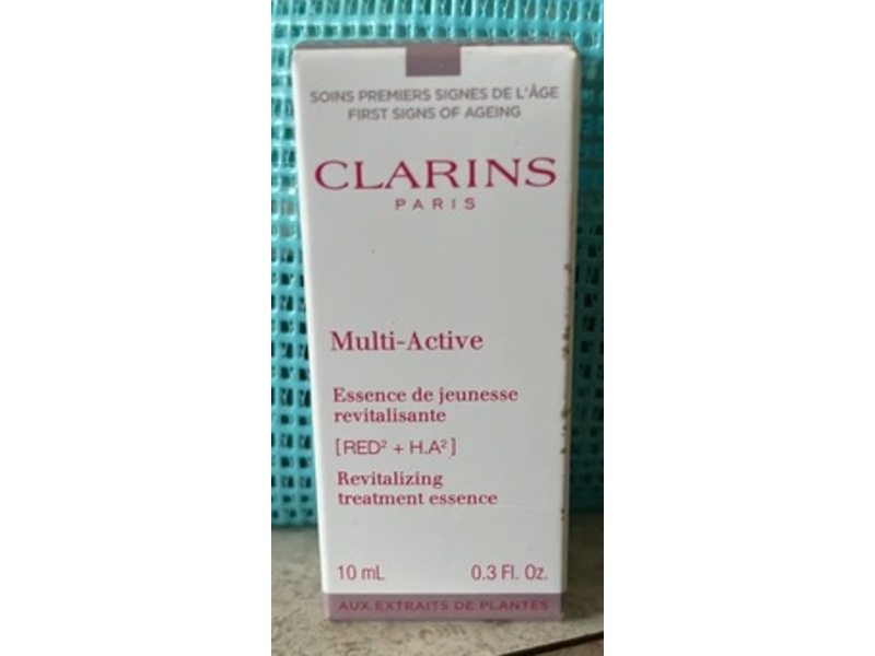 Clarins Paris Multi-Active Revitalizing Treatment Essence, 0.3 fl oz/10 mL