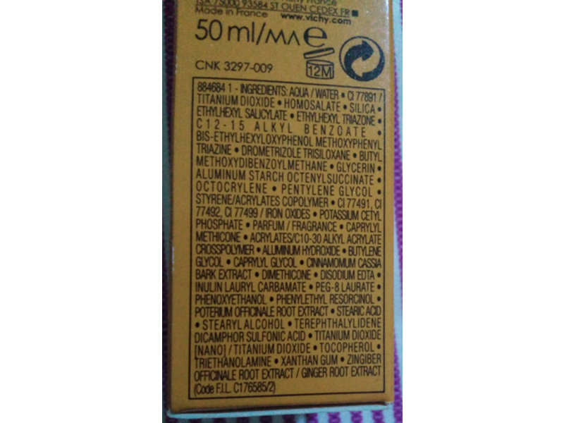 Vichy Laboratories 3-In-1 Tinted Anti-Dark Spots Care, SPF 50, 50 ml