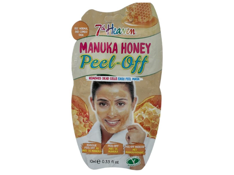 Montagne Jeunesse 7th Heaven Peel-Off Mask, Manuka Honey, 0.33 fl oz/10 mL