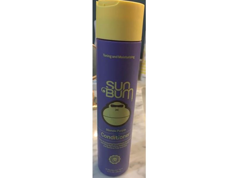 Sun Bum Blonde Purple Conditioner, 10 fl oz/295 mL