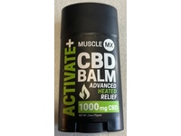 Muscle MX Activate+ Advanced Heat Relief CBD Balm, 2.5 oz/75 g - thumbnail 2