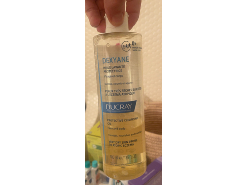 Ducray Dexyane Protective Cleansing Oil, 13.5 fl oz/400mL